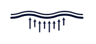 Image illustrating Proprietary Lumberlayer™ foam providing targeted lumbar support
